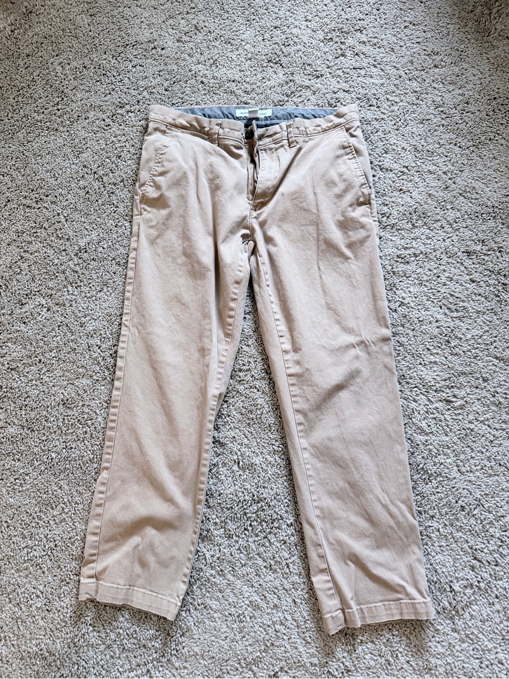 Chino Pants in Light Khaki 32x27